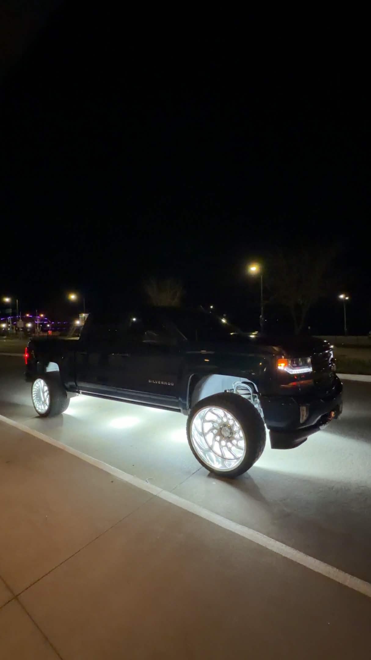 10 Row Pure White Wheel Lights